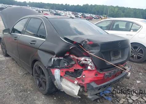 2011 Mercedes-Benz C 300 Luxury/Sport from USA, damaged, VIN WDDGF5EB7BA477144